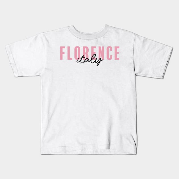 Florence, Italy Kids T-Shirt by aterkaderk